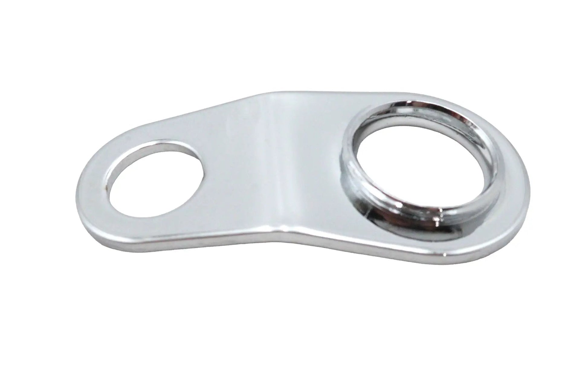 V-Twin Chrome Speedometer Cable Guide for Harley Davidson FL (1973-1982) by V-Twin