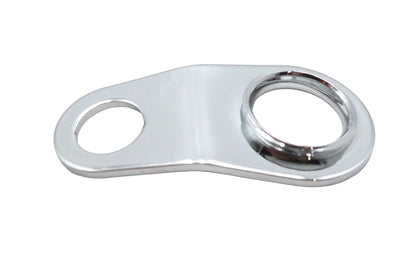 V-Twin Chrome Speedometer Cable Guide for Harley Davidson FL (1973-1982) by V-Twin