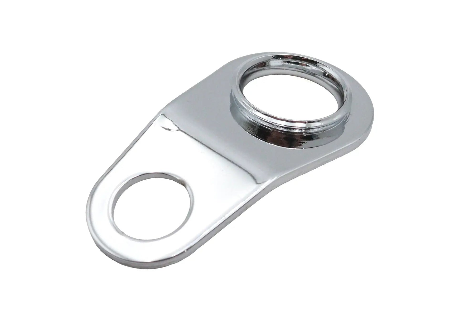 V-Twin Chrome Speedometer Cable Guide for Harley Davidson FL (1973-1982) by V-Twin