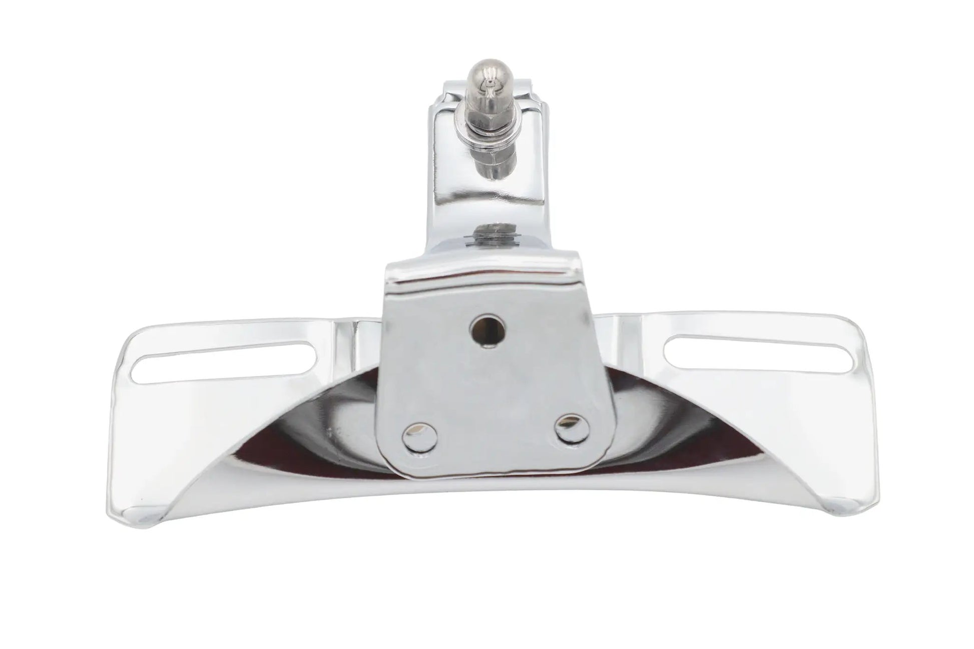 V-Twin Chrome 3-Bolt License Plate Frame Bracket for Harley Davidson Fx Models by V-Twin