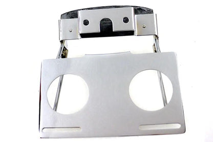 V-Twin Tail Lamp Chrome Stock Style Bracket for Harley Davidson FX and FXST Models by V-Twin