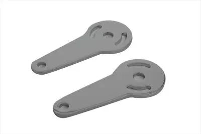 V-Twin Chrome Turn Signal Mount Flat Type for Harley Davidson FL (1963-1972) by V-Twin