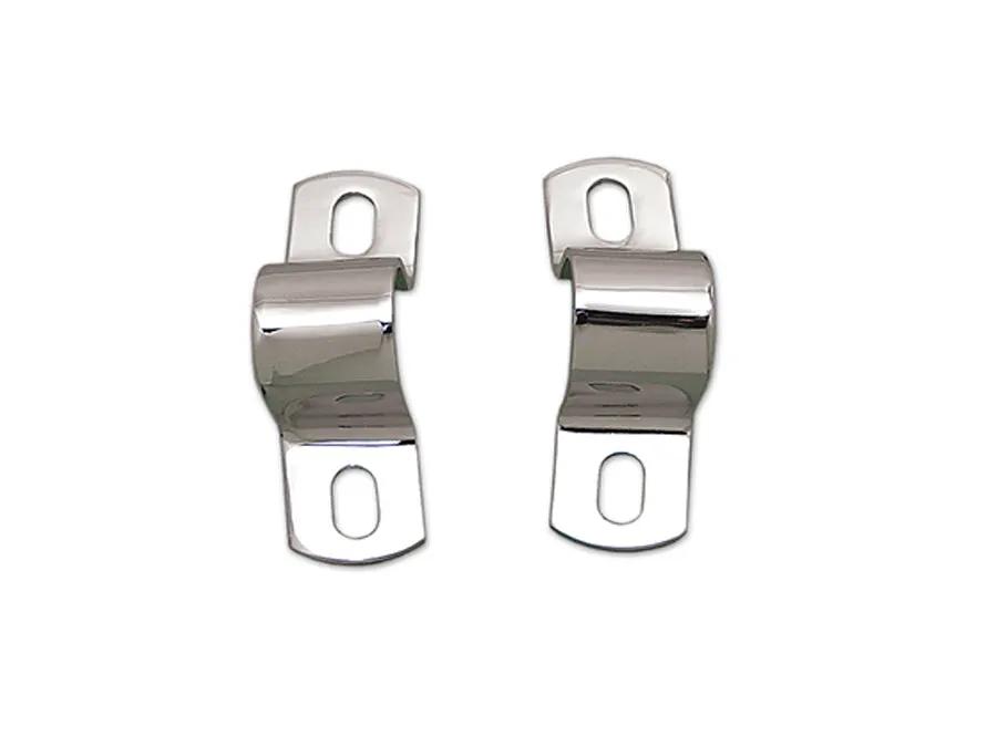 V-Twin Rear Fender Mount U-Clamp Set for Harley Davidson EL and FL Models by V-Twin