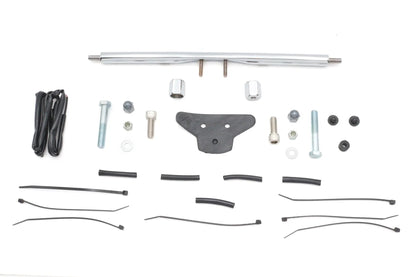 V-Twin Chrome 12 Inch Low Boyz Turn Signal Bar Kit for Harley Davidson FL Models by V-Twin