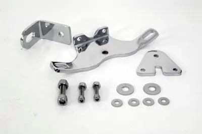 V-Twin Chrome Heavy Duty Two Piece Top Motor Mount Kit for Harley Davidson FXST (1984-1993) by V-Twin