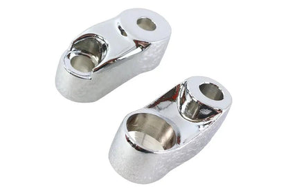 V-Twin Turn Signal Bracket for 39mm Forks – Chrome Finish, Part #74268 by V-Twin