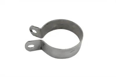 V-Twin Stainless Steel Muffler Body Clamp for Harley Davidson (2-1/2 inch Inner Diameter) by V-Twin