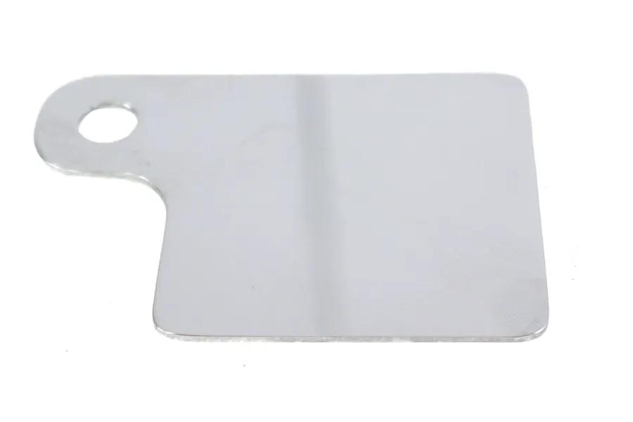 V-Twin Inspection Tag Holder with 1/2 Inch Mount - Chrome Finish by V-Twin