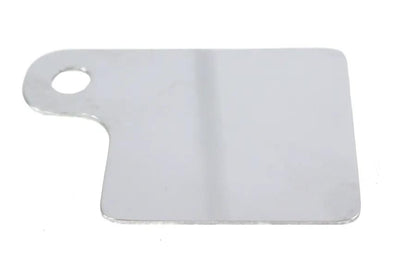 V-Twin Inspection Tag Holder with 1/2 Inch Mount - Chrome Finish by V-Twin