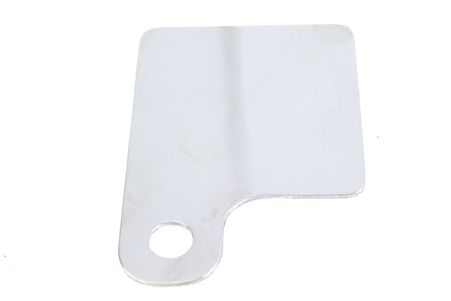 V-Twin Inspection Tag Holder with 1/2 Inch Mount - Chrome Finish by V-Twin