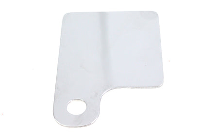 V-Twin Inspection Tag Holder with 1/2 Inch Mount - Chrome Finish by V-Twin