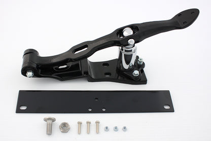 V-Twin Black Seat T and Chrome Piston Kit for Harley Davidson FXST (2000-2009) by V-Twin