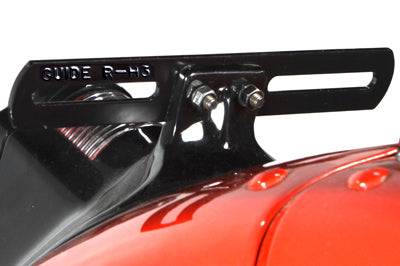 V-Twin Replica Bracket for Tombstone Tail Lamp Black – Fits 1949-1954 Harley Davidson FL & W Models by V-Twin