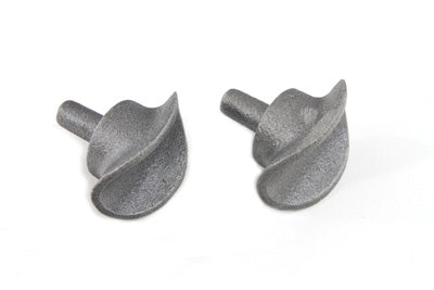 V-Twin Solo Seat Spring Perch Set - Includes Flat Washers and Push-On Retainers by V-Twin