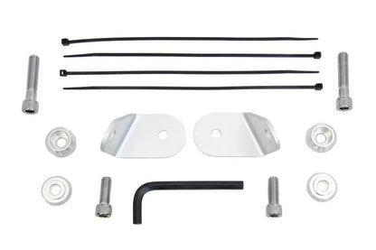 V-Twin Front Turn Signal Relocation Kit with Light Bar for Harley Davidson FLT (Part #77538) by V-Twin