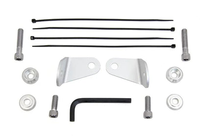 V-Twin Front Turn Signal Relocation Kit with Light Bar for Harley Davidson FLT (Part #77538) by V-Twin