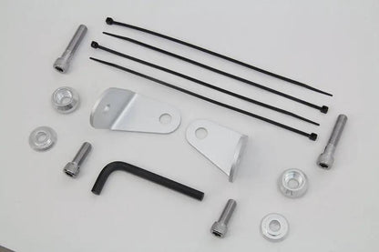 V-Twin Front Turn Signal Relocation Kit with Light Bar for Harley Davidson FLT (Part #77538) by V-Twin