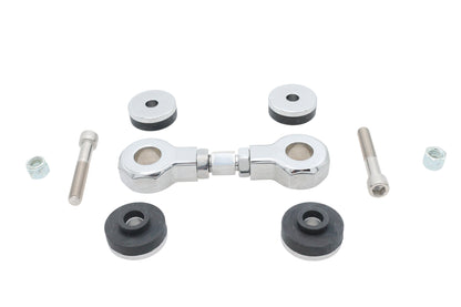 Wyatt Gatling Chrome Top Engine Mount Stabilizer Kit 056248 for Harley-Davidson FXD