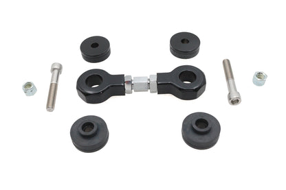 Wyatt Gatling 056228 Black Top Engine Mount Stabilizer Kit for 1992-2001 Harley-Davidson FXD