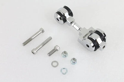 Wyatt Gatling Top Engine Mount Stabilizer Kit Chrome for Harley Davidson FXD (2005-2014) by Wyatt Gatling