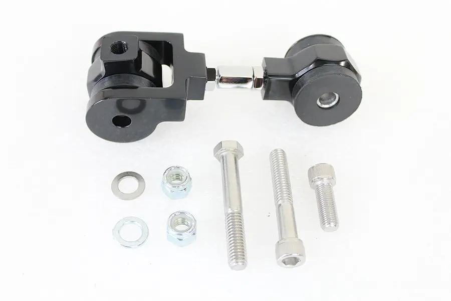 Wyatt Gatling Top Engine Mount Stabilizer Kit for Harley Davidson FXD (Black Finish, Part #056229) by Wyatt Gatling
