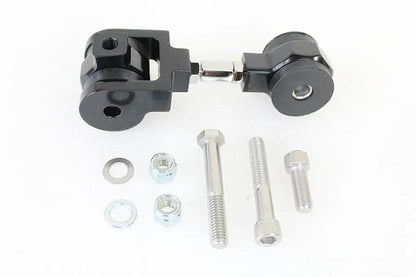 Wyatt Gatling Top Engine Mount Stabilizer Kit for Harley Davidson FXD (Black Finish, Part #056229) by Wyatt Gatling