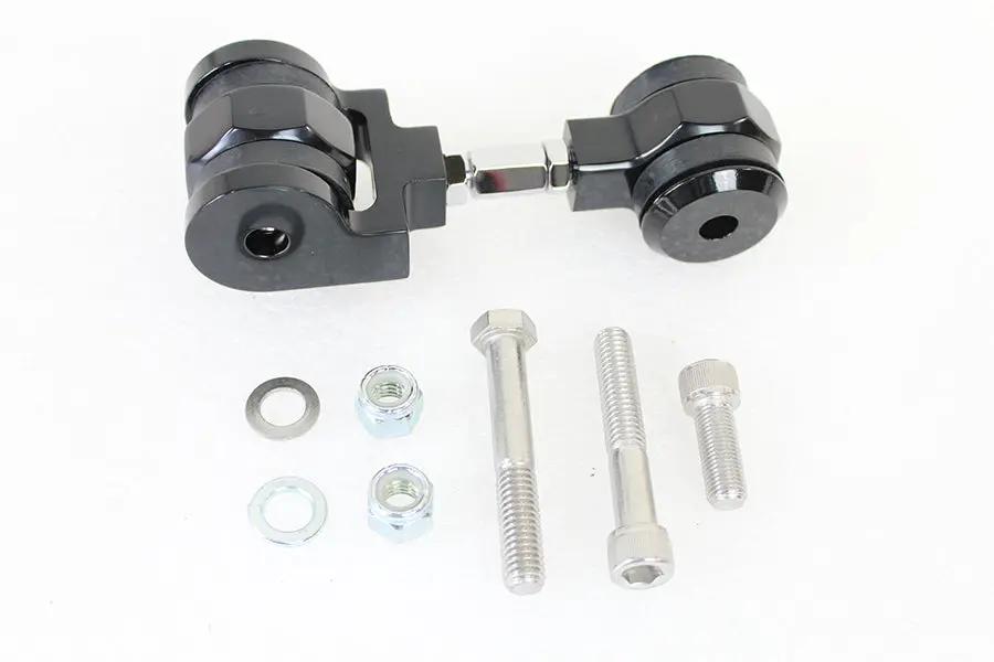 Wyatt Gatling Top Engine Mount Stabilizer Kit for Harley Davidson FXD (Black Finish, Part #056229) by Wyatt Gatling