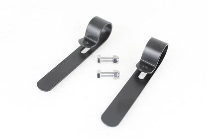 V-Twin Black Oxide 1-1/4 Inch Exhaust Clamp Set – Durable Motorcycle Exhaust Fittings by V-Twin