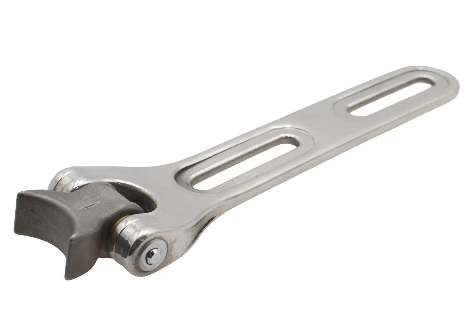 V-Twin Solo Seat Nose Hinge Assembly Polished – Durable Welded Design with Brass Bushings by V-Twin