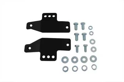 V-Twin Black Seat Handrail Mount Kit for Replica and Solo Seats by V-Twin