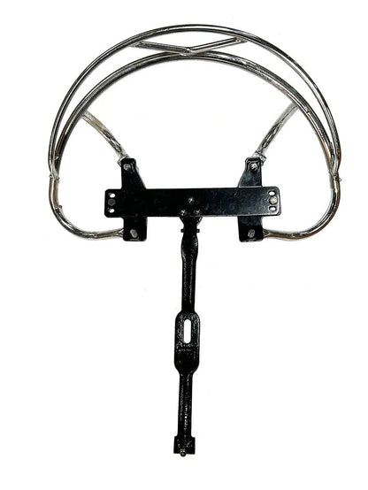 V-Twin Black Seat Handrail Mount Kit for Replica and Solo Seats by V-Twin