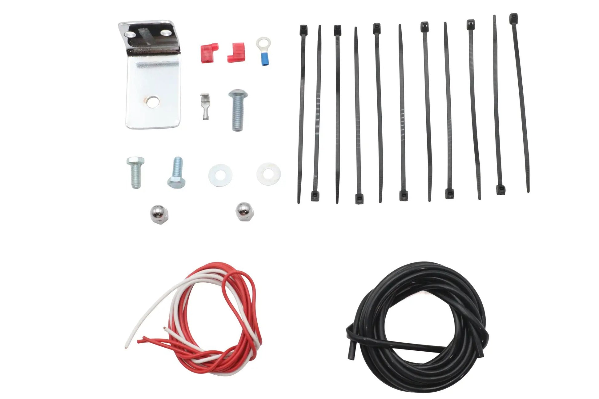 V-Twin Horn Bracket Kit with Wires for Harley Davidson FXSTS (1988-1992) by V-Twin