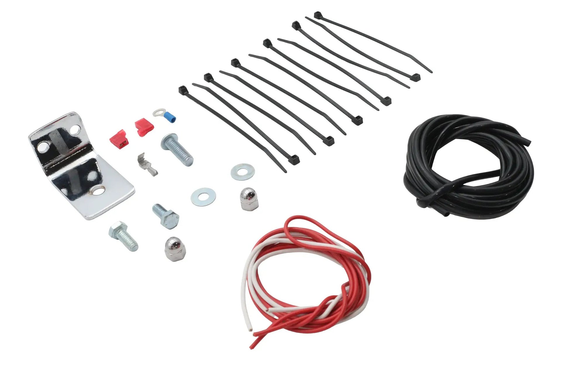 V-Twin Horn Bracket Kit with Wires for Harley Davidson FXSTS (1988-1992) by V-Twin