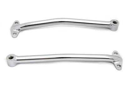 V-Twin Chrome Rear Fender Brace Set – 10-1/4 Inch Length, Pack of Two by V-Twin