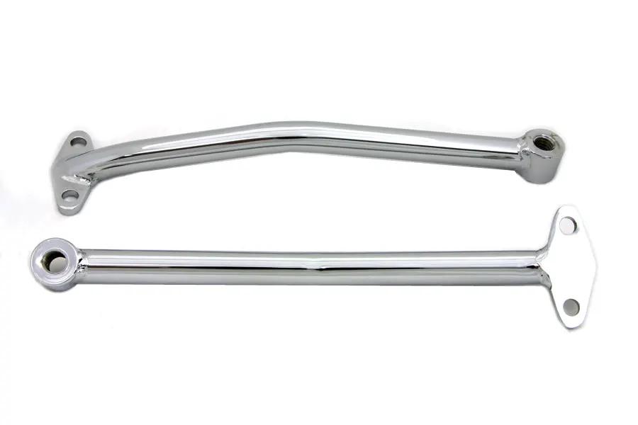 V-Twin Chrome Rear Fender Brace Set – 10-1/4 Inch Length, Pack of Two by V-Twin