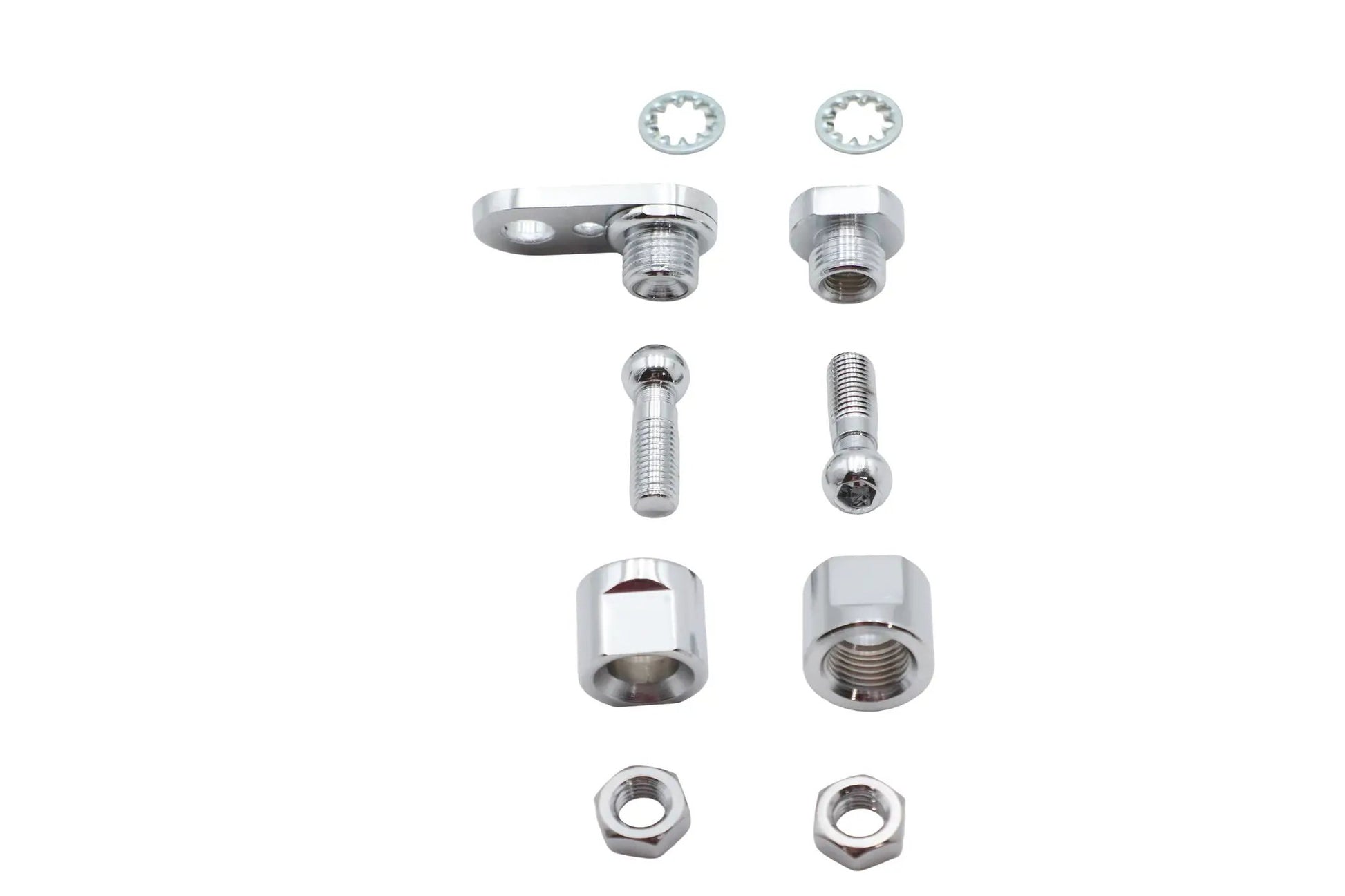 V-Twin Chrome Front Turn Signal Clamp Ball Stud for Harley Davidson XLH (Part #8185) by V-Twin