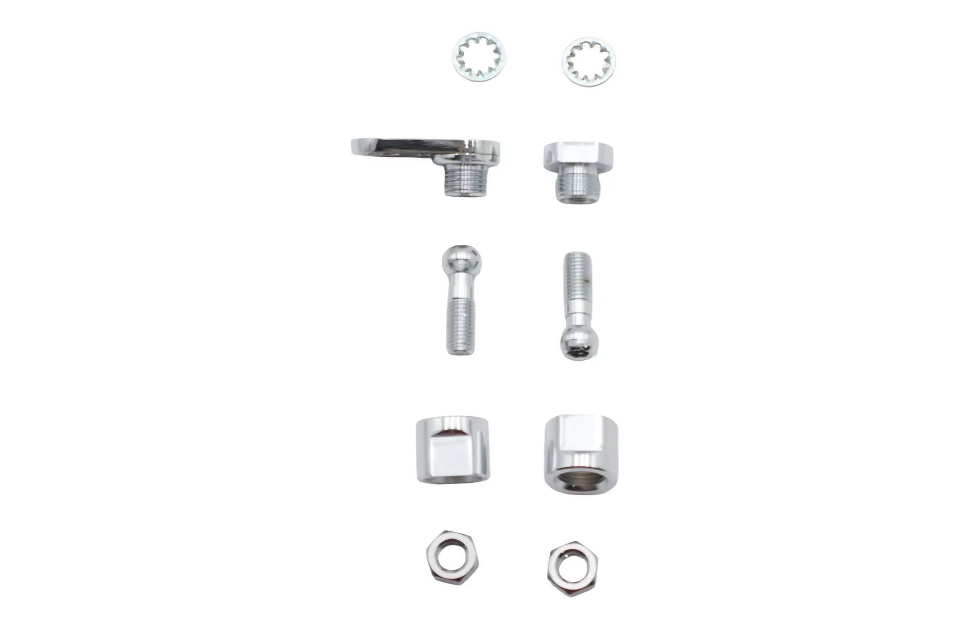 V-Twin Chrome Front Turn Signal Clamp Ball Stud for Harley Davidson XLH (Part #8185) by V-Twin