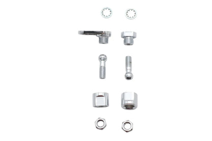 V-Twin Chrome Front Turn Signal Clamp Ball Stud for Harley Davidson XLH (Part #8185) by V-Twin