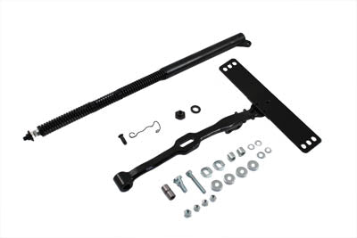 V-Twin Black Replica Seat Post and T Kit for Harley Davidson EL and FL Models