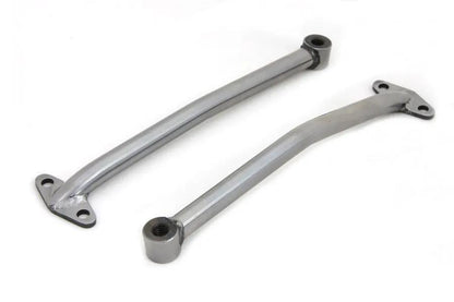 V-Twin Rigid Rear Fender Brace Set Raw - 9.5 Inch Length, Set of Two by V-Twin