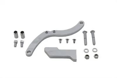 V-Twin Chrome Left Side Mount Bracket for Tail Lamp – Fits Harley Davidson FXST (1986-1995) by V-Twin