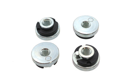 V-Twin 63397A Seat Rear Fender Nut Insert, 4-Pack for Harley-Davidson FXST