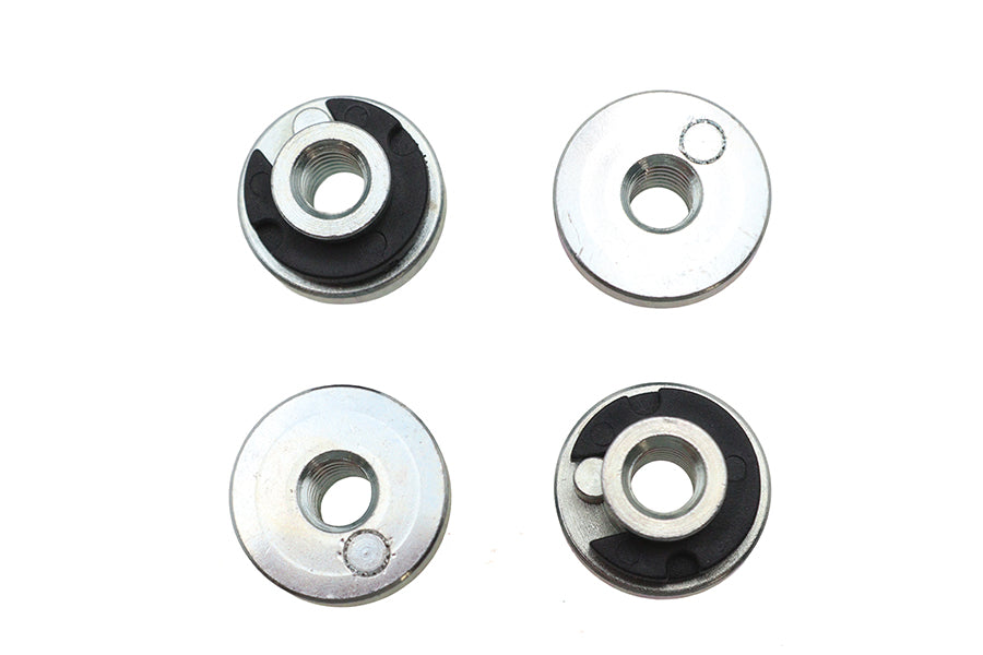V-Twin 63397A Seat Rear Fender Nut Insert, 4-Pack for Harley-Davidson FXST