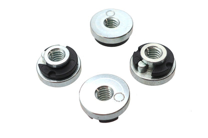 V-Twin 63397A Seat Rear Fender Nut Insert, 4-Pack for Harley-Davidson FXST