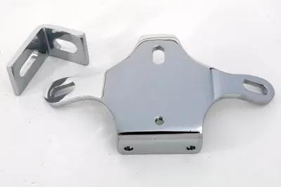 V-Twin Chrome Top Motor Mount Set for Harley FXST Models by V-Twin