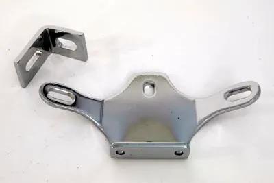 V-Twin Chrome Top Motor Mount Set for Harley FXST Models by V-Twin