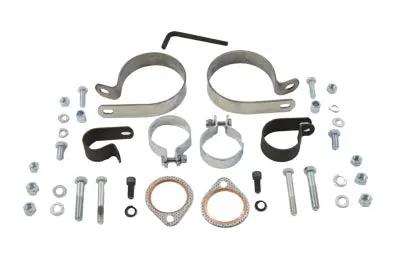 V-Twin Dual Exhaust Clamp Kit for Harley Davidson FL Models (1966-1969) by V-Twin