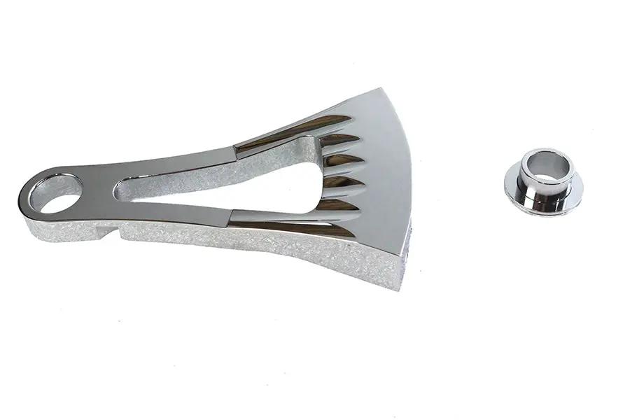 V-Twin Curved Billet Side Mount Tail Lamp Bracket - Part #76061A by V-Twin