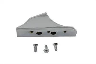 V-Twin Chrome Tail Lamp Lay Down Frame Tube Mounts - Fits 1-1/8 inch Tubing by V-Twin