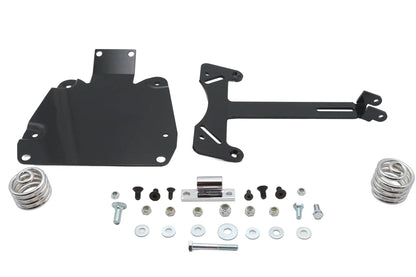 V-Twin FXD Solo Seat Mount Kit – 8 Inch Seat T with Cross Strap Compatibility for Harley Davidson FXD Models by V-Twin